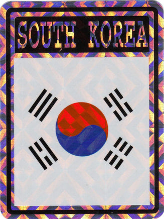 Korea, South Reflective Decal