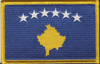 Kosovo Flag Patch