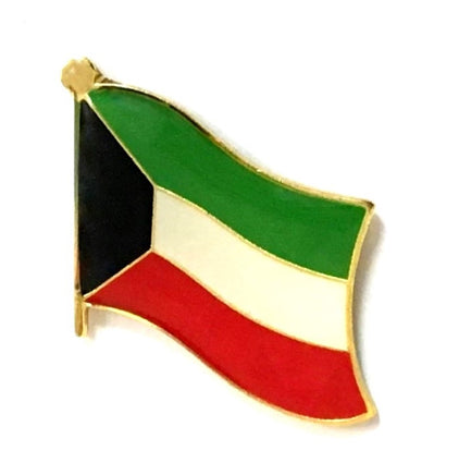 Kuwait Flag Lapel Pins - Single