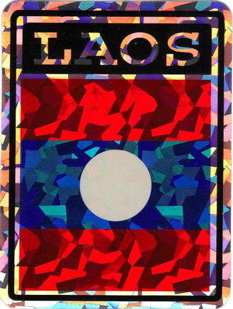 Laos Reflective Decal