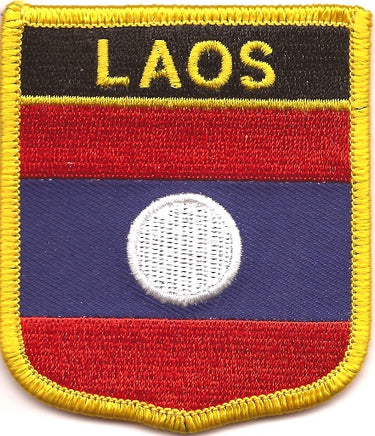 Laos Shield Patch