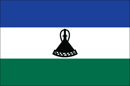 Lesotho 3'x5' Nylon Flag