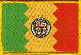 Los Angeles California Flag Patch