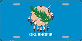 Oklahoma Flag License Plate
