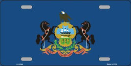 Pennsylvania Flag License Plate