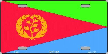 Eritrea Flag License Plate