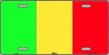 Mali Flag License Plate