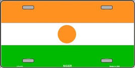Niger Flag License Plate