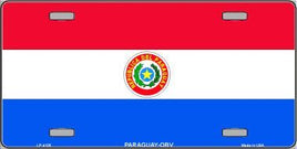 Paraguay Flag License Plate
