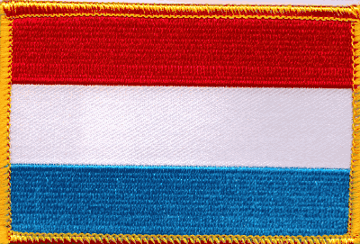 Luxembourg Flag Patch