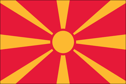 Macedonia 3'x5' Nylon Flag