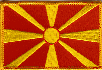 Macedonia Flag Patch