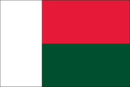 Madagascar 3'x5' Nylon Flag