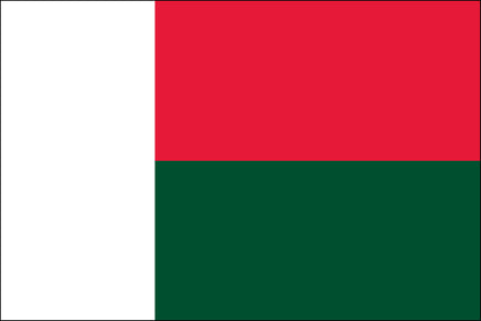 Madagascar 3'x5' Nylon Flag