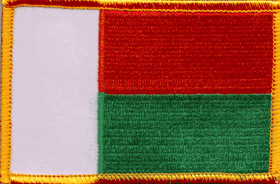 Madagascar Flag Patch