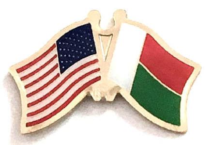 Madagascar Friendship Flag Lapel Pins