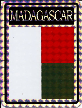 Madagascar Reflective Decal