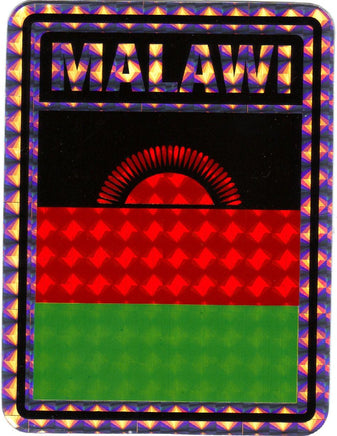 Malawi (old flag) Reflective Decal