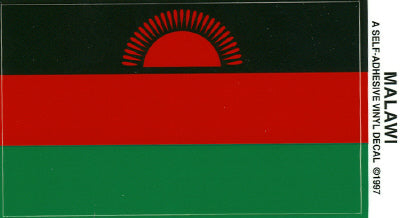 Malawi Vinyl Flag Decal
