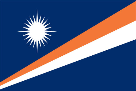 Marshall Islands 3'x5' Nylon Flag
