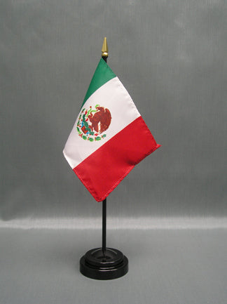 Mexican Deluxe Miniature Flag