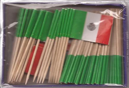 Mexico Toothpick Flags