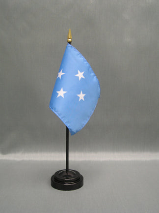 Micronesia Deluxe Miniature Flag