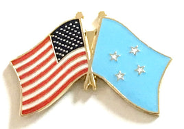 Micronesia Friendship Flag Lapel Pins