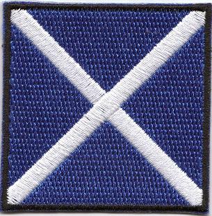 Mike Nautical Signal Flag Patch
