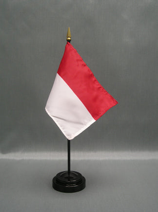 Monaco Deluxe Miniature Flag