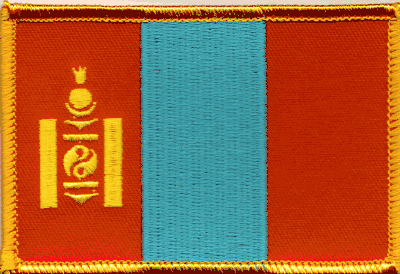Mongolia Flag Patch