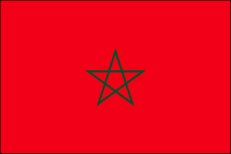 Moroccan Polyester Flag
