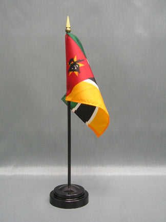 Mozambique Deluxe Miniature Flag