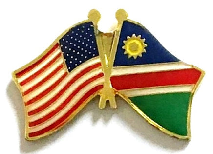 Namibia Friendship Flag Lapel Pins
