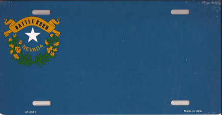 Nevada Flag License Plate