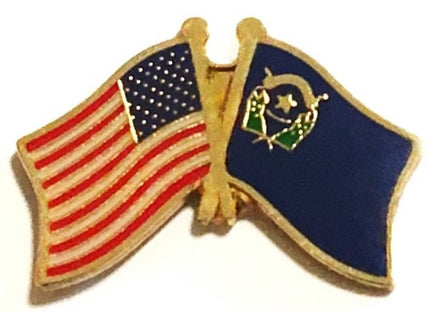 Nevada State Flag Lapel Pin - Double