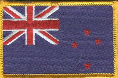 New Zealand Flag Patch