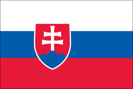 Slovakia 3'x5' Nylon Flag
