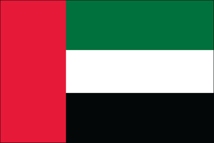 United Arab Emirates 3'x5' Nylon Flag