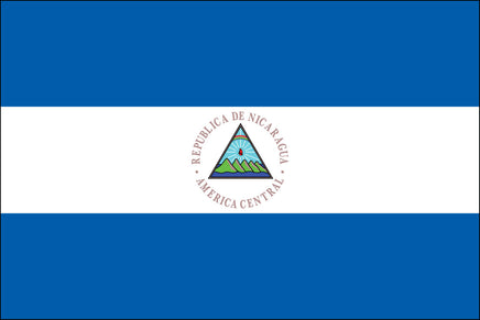 Nicaragua 3'x5' Nylon Flag