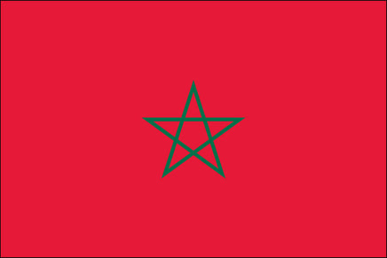 Morocco 3'x5' Nylon Flag