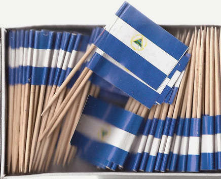 Nicaragua Flag Toothpicks
