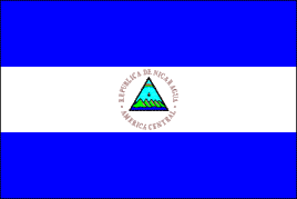 Nicaragua Polyester Flag