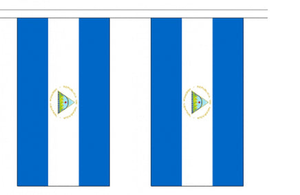 Nicaragua String Flag Bunting