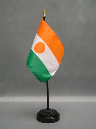 Niger Deluxe Miniature Flag