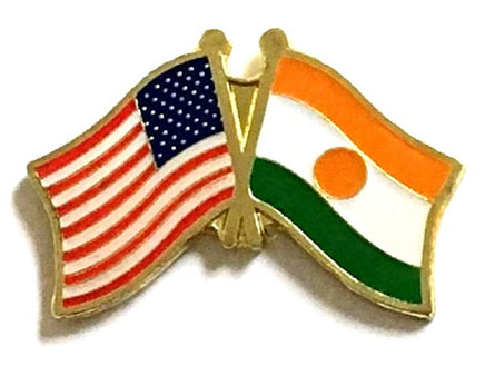 Niger Friendship Flag Lapel Pins