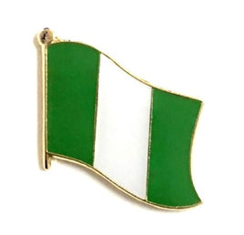 Nigeria Flag Lapel Pins - Single