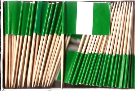 Nigeria Flag Toothpicks