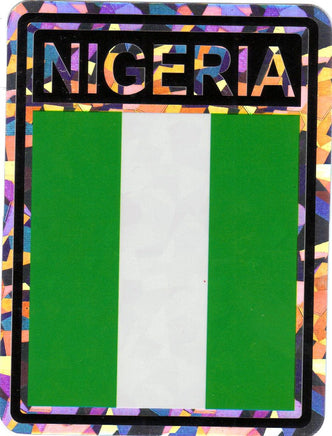Nigeria Reflective Decal
