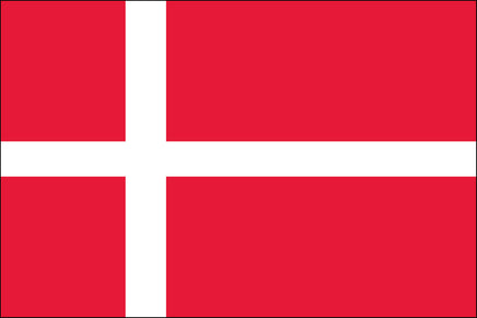 Denmark 2x3 Polyester Flag